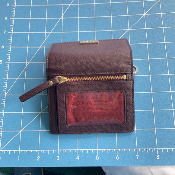5. Kate Spade ♠️ Deep Plum Key Wallet Mint 🌺 - Picture 7 of 10